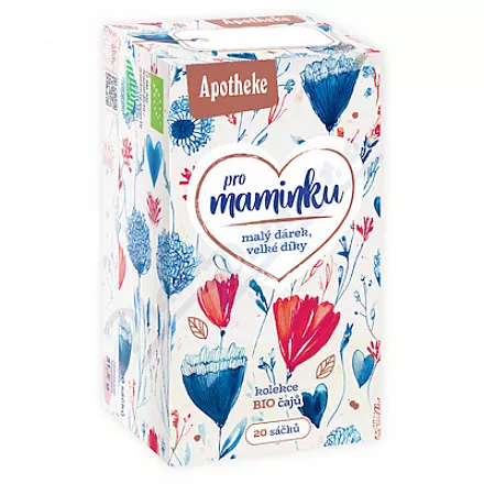 Apotheke Pro maminku kolekce BIO čajů 20sáčků