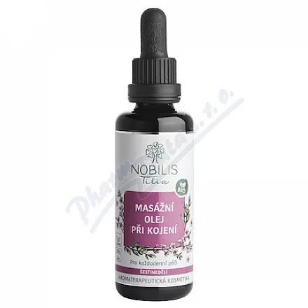 Nobilis Tilia Masážní olej při kojení BIO 50ml
