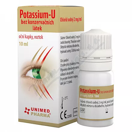 Potassium-U oční kapky 10ml