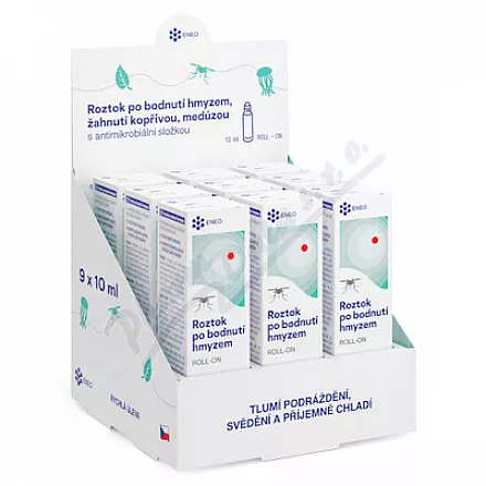 Roztok po bodnutí hmyzem roll-on 9x10ml ENEO