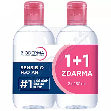 BIODERMA Sensibio H2O AR 2x250ml 1+1 Festival