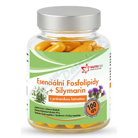 Esenciální Fosfolipidy + Silymarin cps.100