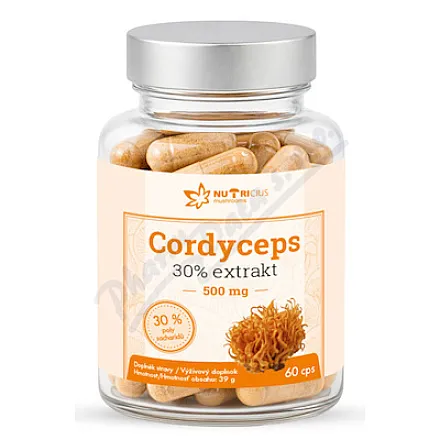 Cordyceps 30% ekstrakt 500 mg, 60 kapsułek
