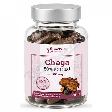 Chaga 50% extrakt 500mg cps.60