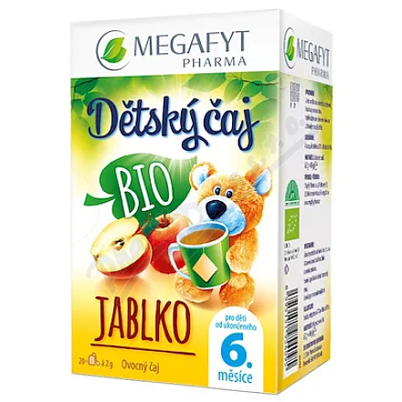 Megafyt Dětský čaj Jablko BIO 20x2g