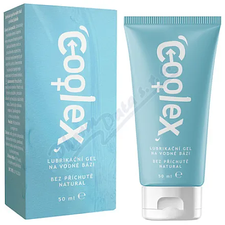 Coolex lubrikační gel na vodné bázi natural 50ml