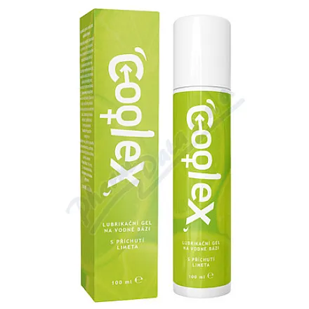 Coolex lubrikační gel na vodné bázi limeta 100ml