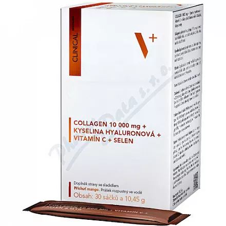 Clinical Collagen+kys.Hyal.+vit.C+selen 30x10.45g