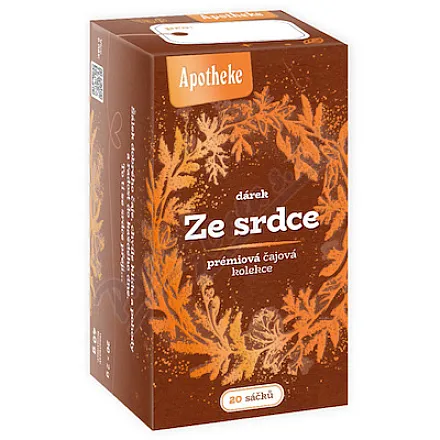 Apotheke Dárek Ze srdce ovocný čaj 20x2g