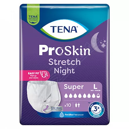 TENA STRETCH NIGHT SUPER L