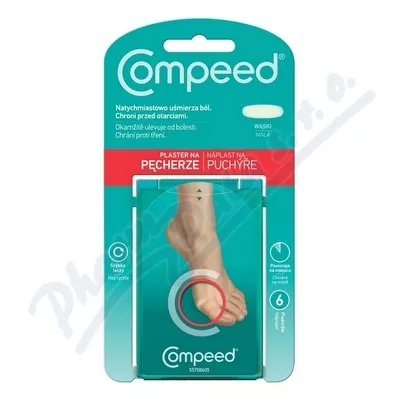 COMPEED náplast puchýř malá 6 ks