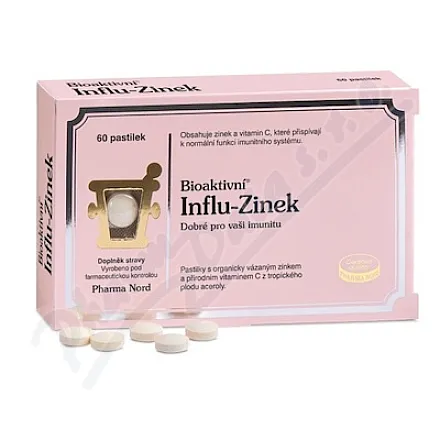 Pharma Nord Bioaktivní Influ-Zinek tbl.60