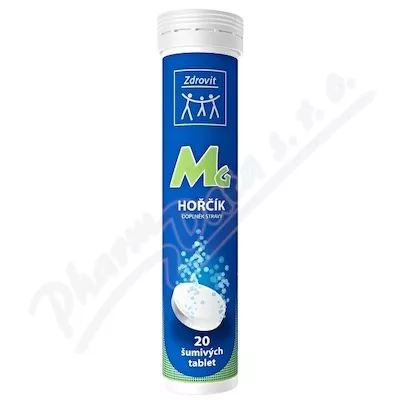 Zdrovit Hořčík šumivé tbl.20 citron