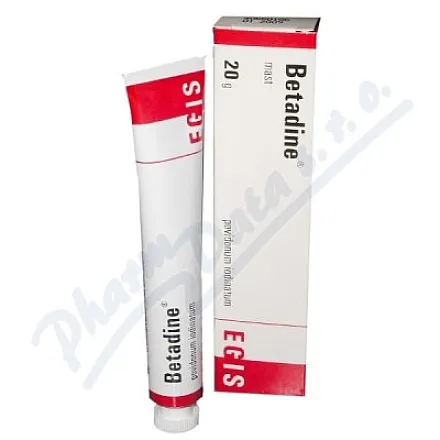 Betadine 100mg/g ung 20g