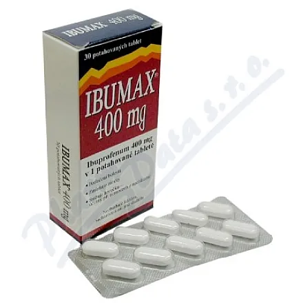 Ibumax 400 mg, tabletki do rozpuszczania w ustach, 30 x 400 mg