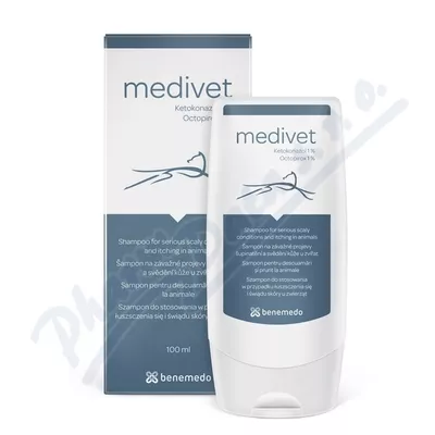MEDIVET  šampon 100ml - Veterinární přípravky a potřeby pro vaše mazlíčky.