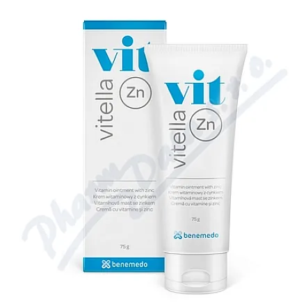 Vitella Zn zinková mast s vitamíny a kalciem 75g