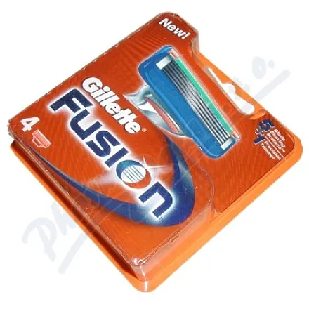 Gillette Fusion náhradní hlavice 4ks
