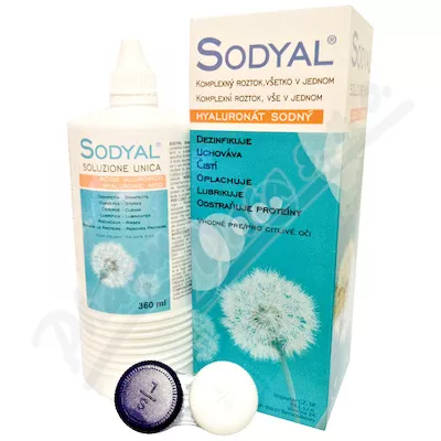 Roztwór do soczewek kontaktowych Sodyal 360 ml