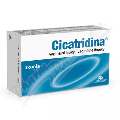 Cicatridina poševní čípky 10x2g