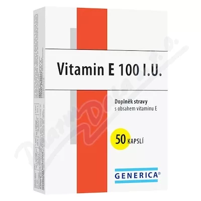 Vitamin E 100 I.U.cps.50 Generica