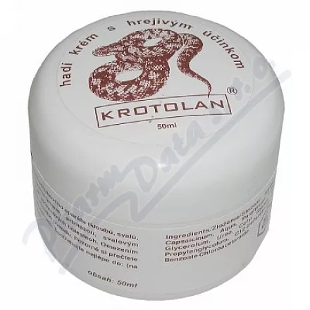 Krotolan krem z węża o działaniu rozgrzewającym 50ml