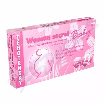 Kobiecy sekretny test ciążowy BABY 2w1