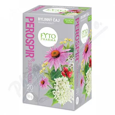 Perospir z jeżówką. Herbata ziołowa 20x1,5g Phytopharma