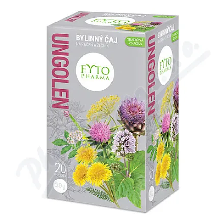Ungolen Herbatka ziołowa wątroba+pęcherzyk żółciowy 20x1,5g Phytophar