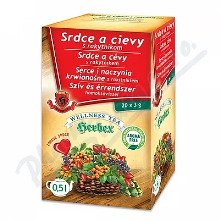 HERBEX Srdce a cévy s rakytníkem 20x3g