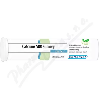 Calcium 500 šumivý forte eff.tbl.20 Generica