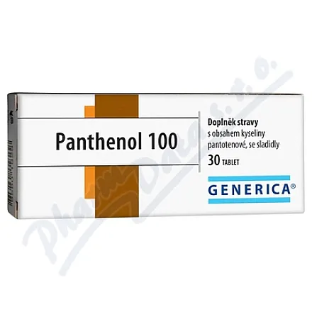 Panthenol 100 tbl.30 Generica