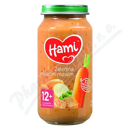 Hami Vegetable and Veal Snack 250g 12M