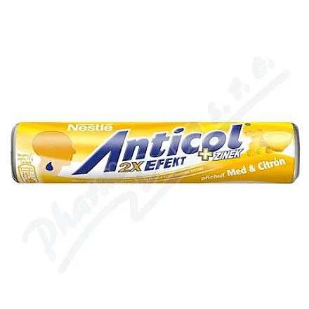 Cukierki Anticol Honey+Citron 50g