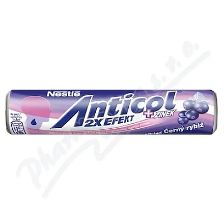 Anticol cukierki czarna porzeczka 50g