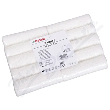 B-KNITT opatrunek dzianinowy niesterylny 10cmx5m 10szt