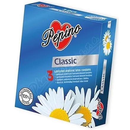 Pepino Classic prezervativ 3ks