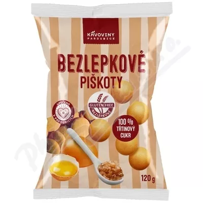 Bezlepkové piškoty 120g