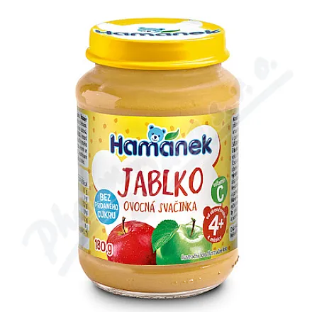 Hamánek Jablko ovocná svačinka 180g 4m+