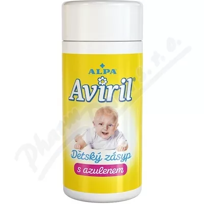 Aviril dětský zásyp s azulenem plv.100g(sypačka)