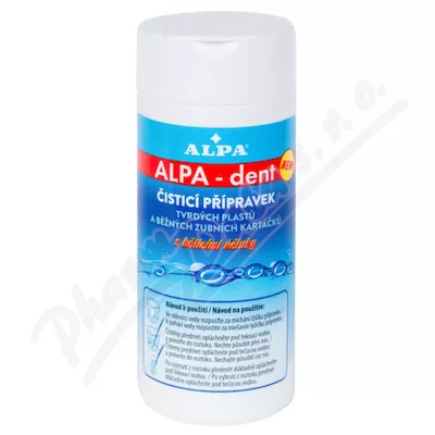 Alpa-dent pro čištění uměl.chrupu 150g