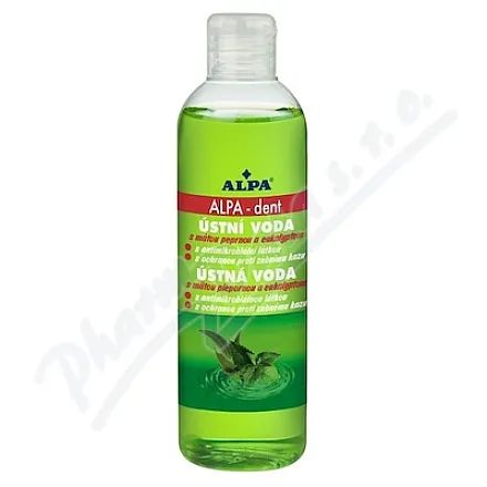 Alpa dent płyn do płukania jamy ustnej z miętą i eukaliptusem 250ml
