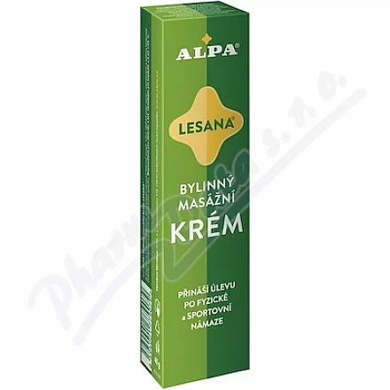 Alpa masážní krém Lesana 40g