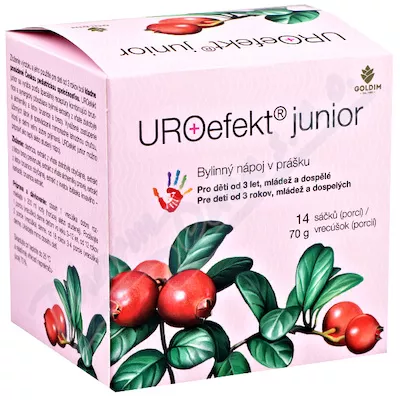 URO effect junior napój ziołowy w proszku saszetki 14x5g