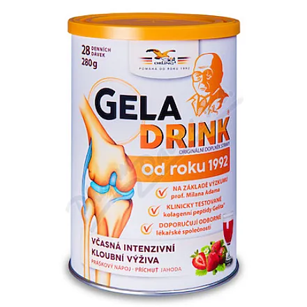 Geladrink plv.strawberry 280g