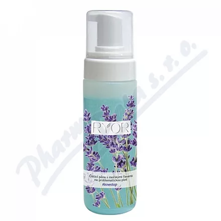 RYOR Aknestop pianka oczyszczająca z wodorostami do skóry problematycznej150ml - odličování,odličování obličeje,čištění obličeje,čistění pleti,