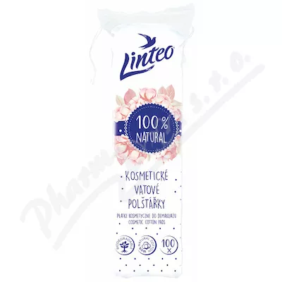 Linteo Satin tampony kosmetyczne 100 szt