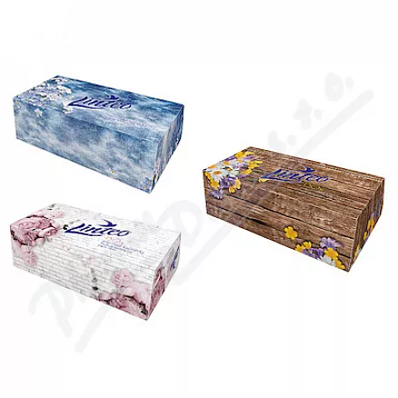 Linteo Papírové kapesníky 2vrstvé bílé 150ks