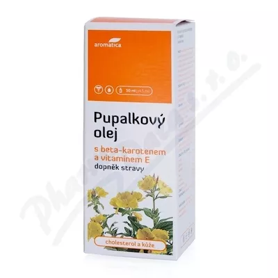 AROMATICA Pupalkový olej s beta-kar. a vit.E 100ml