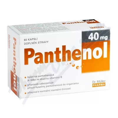 Panthenol cps.60x40mg (Dr.Mller)